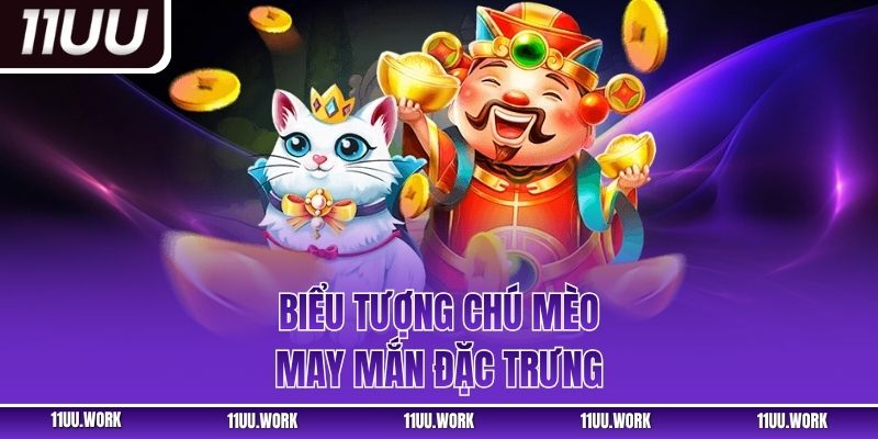 Biểu tượng chú mèo may mắn đặc trưng