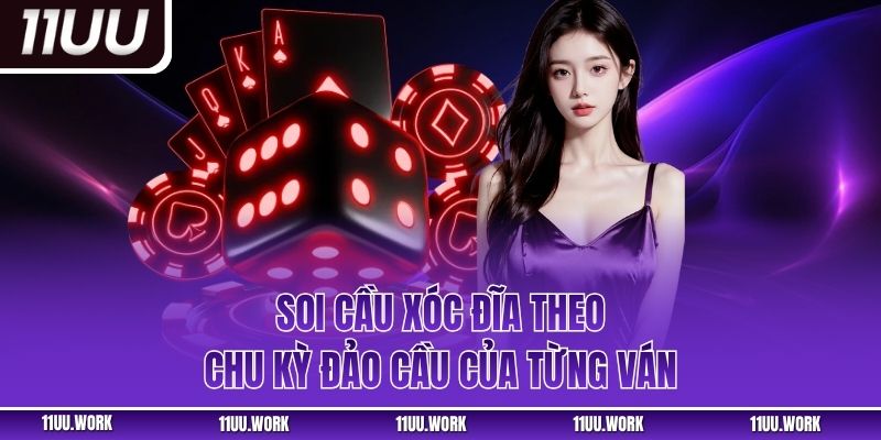 Soi cầu xóc đĩa theo chu kỳ đảo cầu của từng ván
